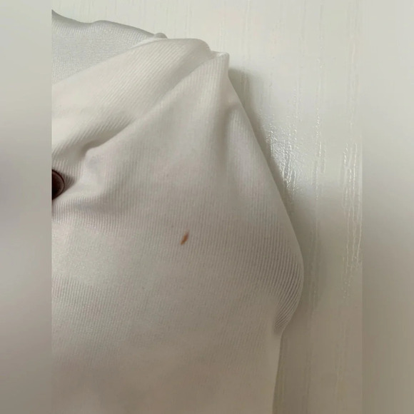 NWT Cider White Bodysuit Top - Picture 7 of 9